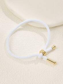 1pc Fashion Minimalist String Bracelet For Women For Daily Decoration - Black - View 17