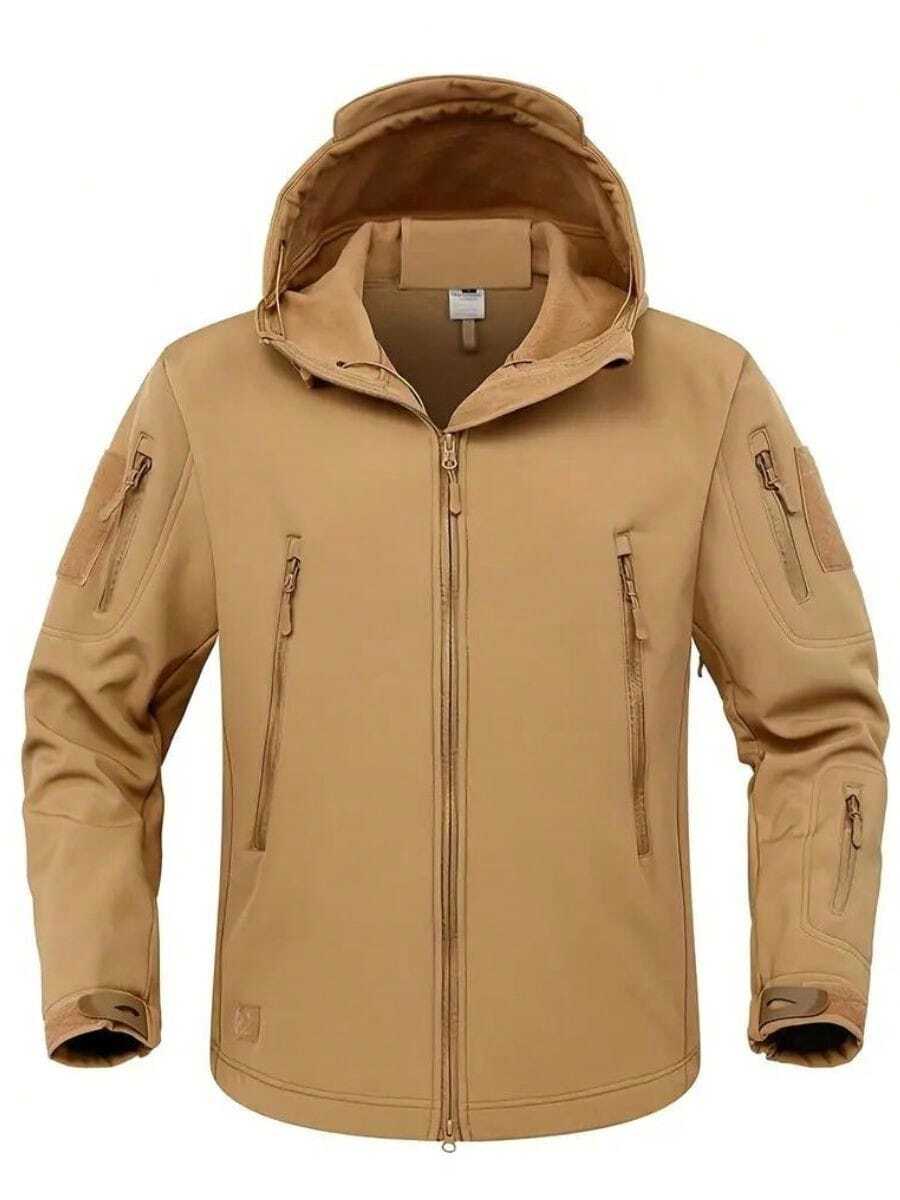 Chamarra Tactica Militar Térmica Impermeable Tactico Hombre - Caqui - Ver 1