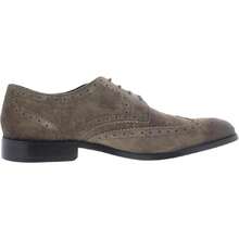 James Wing Mens Suede Wing Tip Oxford Oxfords - 深橄欖色絨面革 - 查看 2