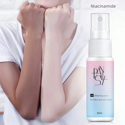 20ml Bruma de cuidado de la piel BB humectante con niacinamida, crema blanda | Contiene ácido hialurónico, glicerina, bruma natural refrescante fijadora de maquillaje, crema para piel natural