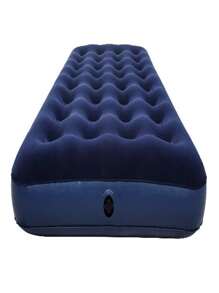 Single Inflatable Multipurpose Mattress Up To 100 Kilos Home Beach Camping - Nhiều màu - Xem 3