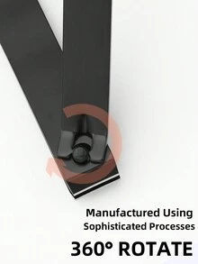 Heavy Duty Sharp Nail Clipper, Easy To Cut Fingernails And Toenails, Home And Travel Use - Black - View 6