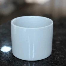 Storage Kit / Condiments / Food 200ml - 4 Pcs - Porcelain Pots, Tray And Pine Lid - trắng - Xem 3