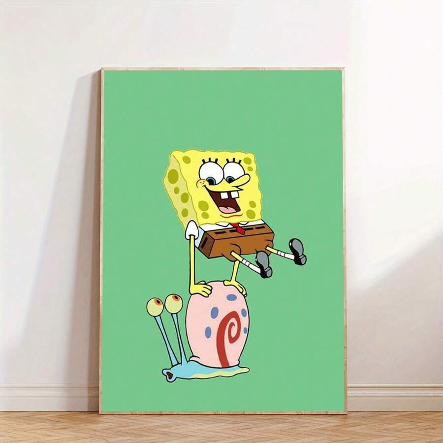 1pc Canvas Wall Art Cartoon Characters Wall Decor, HighQuality Canvas