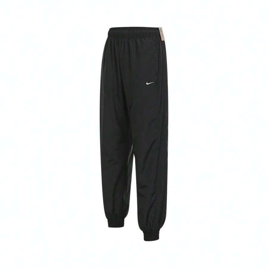 Nike Women's AS W NSW OTG UV ESSNTL WVN MR Woven Pants FV7661-010 - Black - View 1