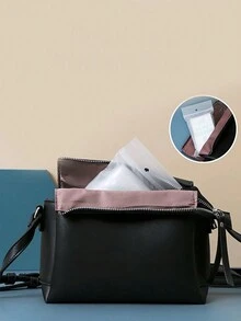 Almohadilla facial de doble cara, almohadilla desmaquillante, compresa facial húmeda, almohadilla de borde grueso para presionar, paquete pequeño, almohadilla portátil en bolsa, adecuada para salón de belleza, maquillador, combinación de cosméticos, camping, viaje de negocios, viaje, vacaciones, hombres, mujeres, novias, regalos, accesorios - Blanco - Ver 3