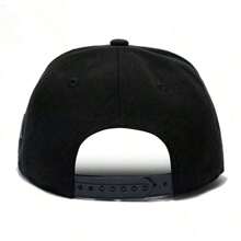 1pc Adjustable Solid Color Baseball Cap, Men's Casual Breathable Flat-Brim Hip Hop Hat For Outdoor - Bleached - View 3