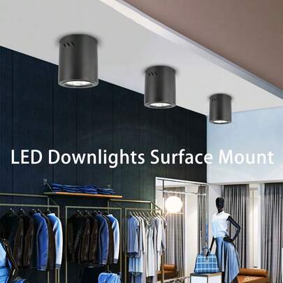 CANMEIJIA Large Size Recessed Ceiling Light, Iron Wall Lamp, Ceiling Lamp, Spotlight, Customizable Bulb, Minimalist Retro Metal Style, E27 Bulb Socket, 85V-265V Voltage, Easy Installation, Hard-Wired, Suitable For Ceiling/Wall/Exhibition Room/Reading Room/Dining Room/Bar/Bedroom/Cafe/Dining Hall/Clothing Store/Living Room/Corridor/Entryway/Stairwell, Choose Size As Needed