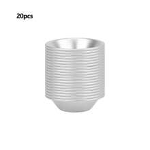 10pcs/20pcs/40pcs Egg Tart Mold Disposable Foil Trays Muffin Cases Egg Tart Tins Mince Pie Foil Cake Cases Pudding Cake Cookie Mold Lined Mould Pastry Dish Aluminium Mold Cups Cases Tin Pans - Multicolor - View 16
