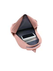 Women's Waterproof Nylon School Backpack - Hồng - Xem 3