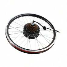 SENDERPICK Electric Bike Conversion Kit 20 Inch E-Bike Conversion Kit 36V Electric Bike Front Wheel/Rear Wheel Conversion Kit Motor E-Bike Conversion Kit - Black - View 8