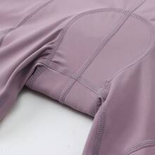 HISERWA Women Cycling Pants, Shock-Absorbing Silicone Foam Padded, Breathable, High Elastic Butt Lifting