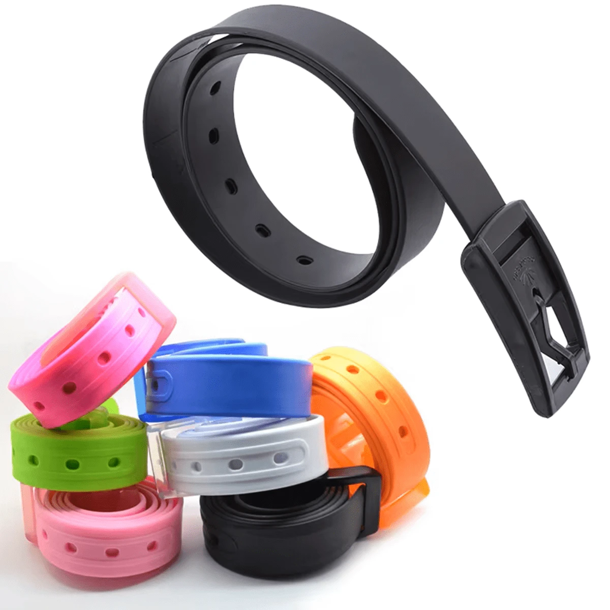 Cinturón de goma con olor a chicle - Multicolor - Ver 1