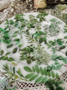 40pcs/Pack Garden Plant & Flower Themed PET Stickers, Scrapbooking Decoration Material,School Supplies,Back To School