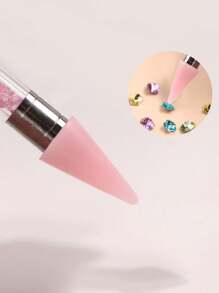 1 Stück Wachsstift, Diamant-Malerei Stifte ohne Wachs erforderlich selbstklebende Drill-Stifte, Doppelköpfe ohne Ton Spezial-Design mit Diamant-Zubehör für DIY-Malerei, Handarbeit, Kreuzstich, Nagelkunst