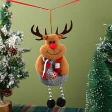1 cái/4 cái Đồ trang trí Giáng sinh - Đồ trang trí Ông già Noel, Người tuyết, Tuần lộc và Gấu, Thích hợp cho Trang trí Cây và Nhà, Đồ trang trí Treo, Đồ trang trí Cảnh, Đồ trang trí Phòng, Đồ trang trí Nhà, Đồ trang trí Tiệc ngày lễ, Quà tặng Giáng sinh - Nhiều màu - Xem 9