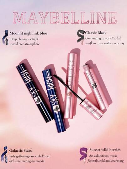 Maybelline Soars Up In The Sky And Holds Makeup Roll Up Eye Black