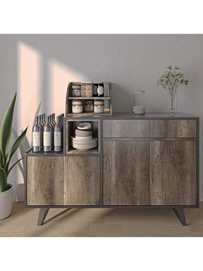 1Roll Bruin Wood Wallpaper Peel Stick Countertop Contact Paper Waterproof Countertops Kitchen Cabinet Self Adhesive Vinyl Bureau Counter Top 17.7"X393.7/196.8/118.1/39.3" view 5