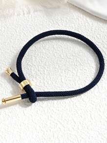 1pc Fashion Minimalist String Bracelet For Women For Daily Decoration - Black - View 12