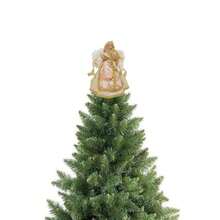 Kit 3 Decorative Angels Christmas Pendant Luxury Rose And Gold 17cm - Noel Decor - Màu hồng gỉ - Xem 7