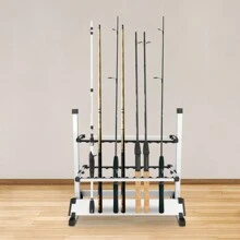 InSyoForeverEC Fishing Rod Racks - Silver - View 6