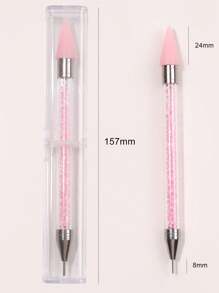 1 Stück Wachsstift, Diamant-Malerei Stifte ohne Wachs erforderlich selbstklebende Drill-Stifte, Doppelköpfe ohne Ton Spezial-Design mit Diamant-Zubehör für DIY-Malerei, Handarbeit, Kreuzstich, Nagelkunst