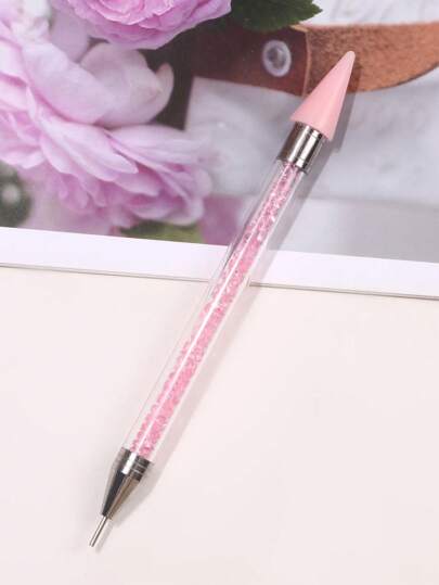 1 Pc Wax Pen, Diamond Painting Pens No Wax Needed Self-Stick Drill Pens, Double Heads No Clay Specialty Design With Diamonds Accessories For DIY Painting Crafts Cross-Stitch Nail Art.