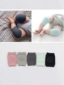 2 双/5 双，随机颜色婴儿护膝袜，幼儿爬行护膝腿部保护套，0-36 个月婴儿腿部保护套，婴儿礼物 - 彩色 - 查看 7