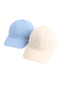 2pcs Women Simple Fashion Baseball Cap, Seasonal Festival Sun Hat, Adjustable Couple Daily Travel Outdoor Casual Sports Cap Halloween