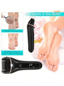 充电式电动去脚老茧机脚部死皮研磨器修脚脚锉去茧器 - 彩色 - 查看 8