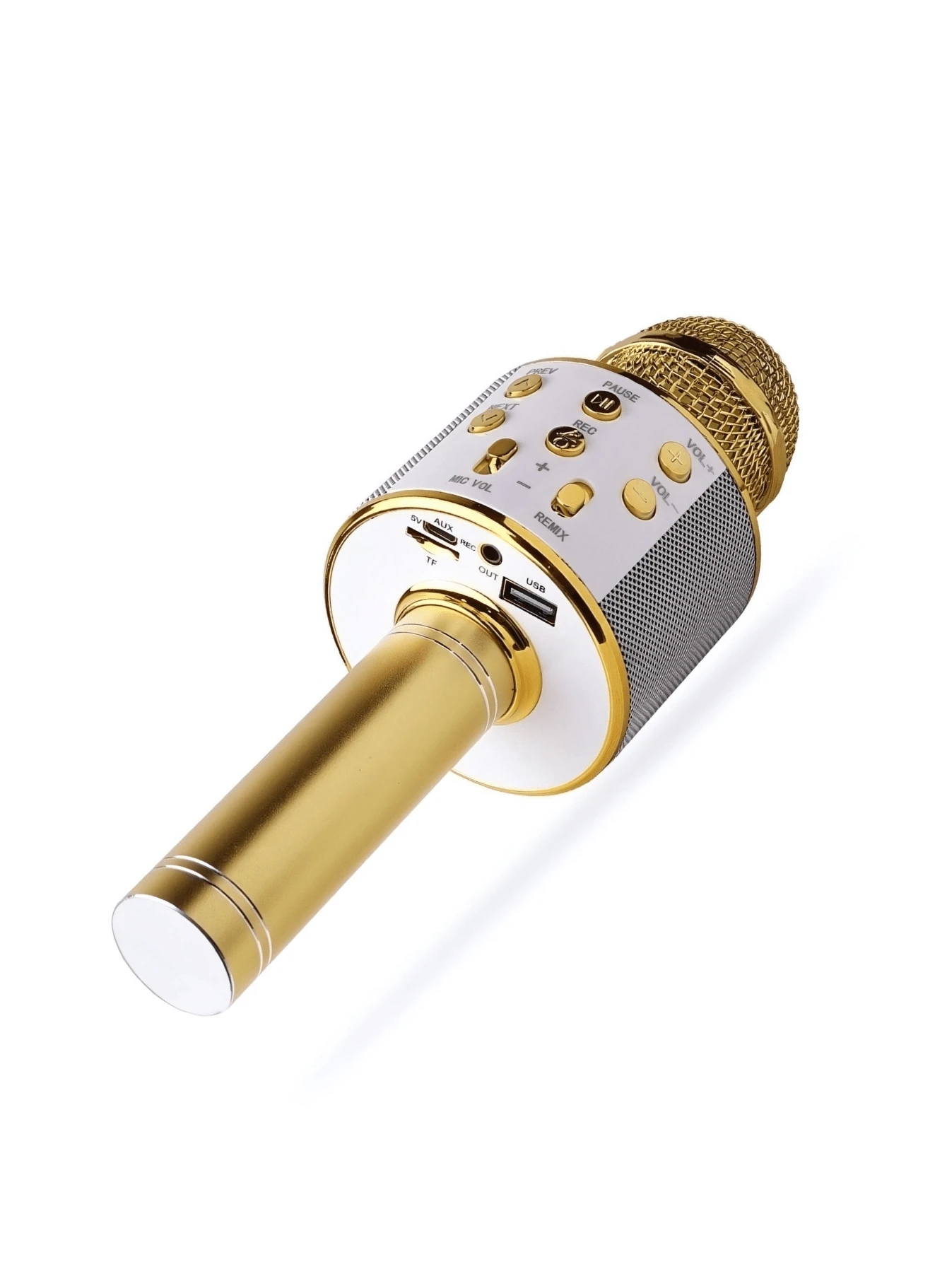 Bluetooth Karaoke Microphone Rechargeable Voice Effect SHEIN PT