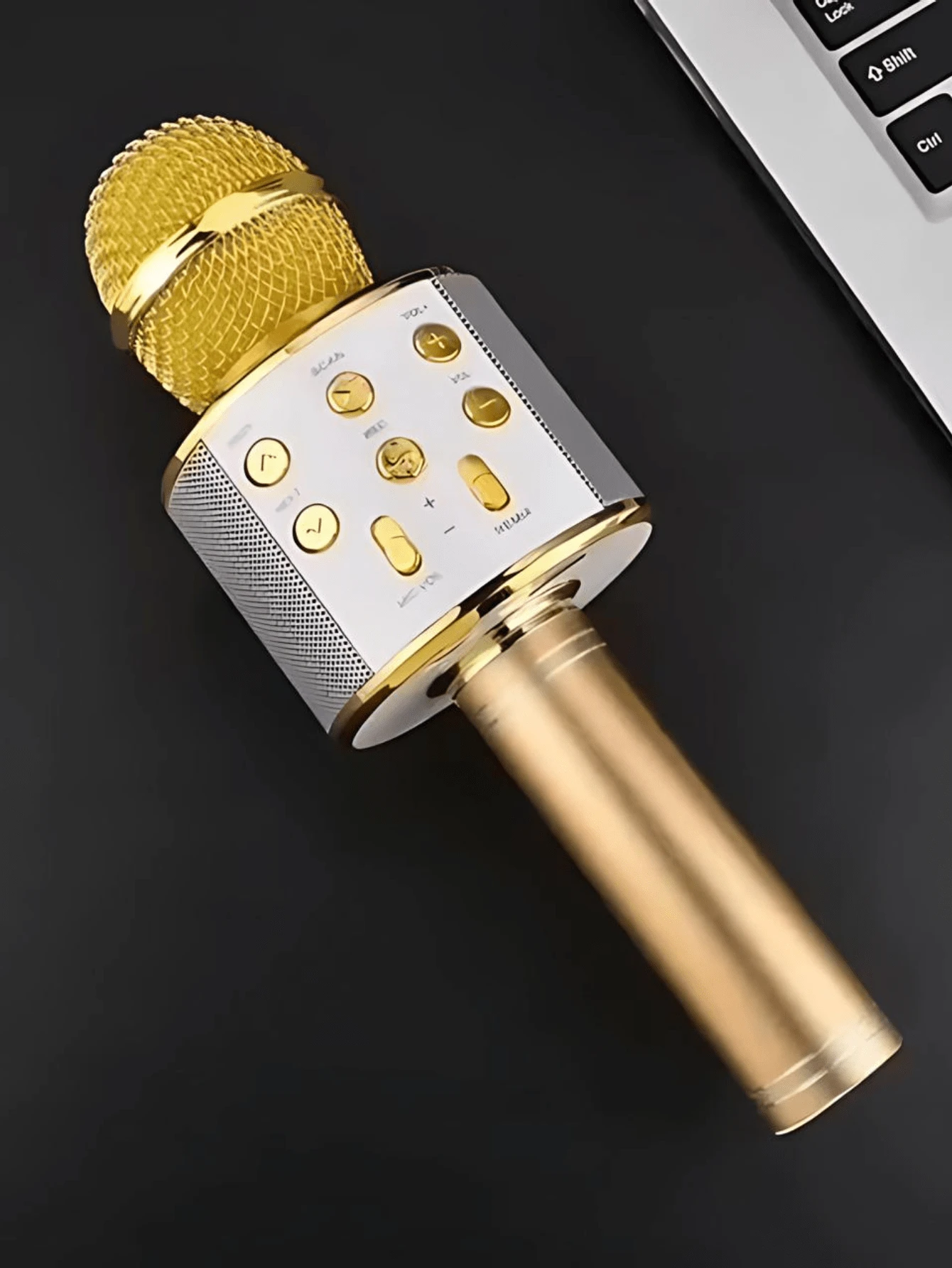 Bluetooth Karaoke Microphone Rechargeable Voice Effect SHEIN PT