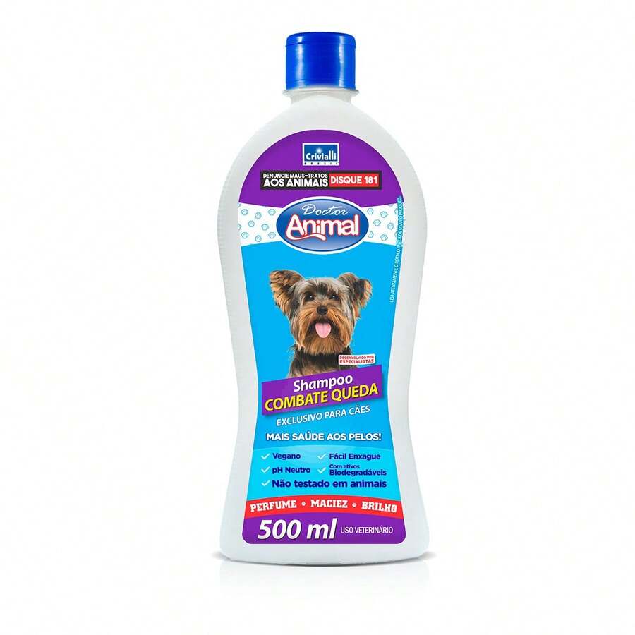 Doctor Animal Shampoo For Dogs Combats Hair Loss 500mL - 紫色 - 查看 1