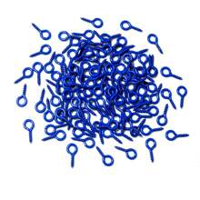 200 pezzi, spilli per occhi colorati di piccole dimensioni 8x4mm, ganci per occhi, per realizzazione di gioielli fai-da-te, accessori