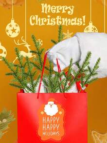 10 Cái/4 Cái/Gói 26cm 10.2" Cành thông nhân tạo Giáng sinh, Kim thông nhựa xanh giả để trang trí cây thông Noel, Vòng hoa và bình hoa Giáng sinh, Tiệc ngoài trời tại nhà, Tiệc cưới ngày lễ, Lễ đính hôn, Đồ trang trí kỷ niệm, Đồ trang trí thiệp Giáng sinh - màu xanh lá - Xem 4
