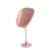 2pcs Shell Soap Dish, Movable Suction Cup Shell Soap Holder, Wall-Mount Bathroom Soap Box With Self-Drainage, Extends Soap Life - Multicolor - View 16