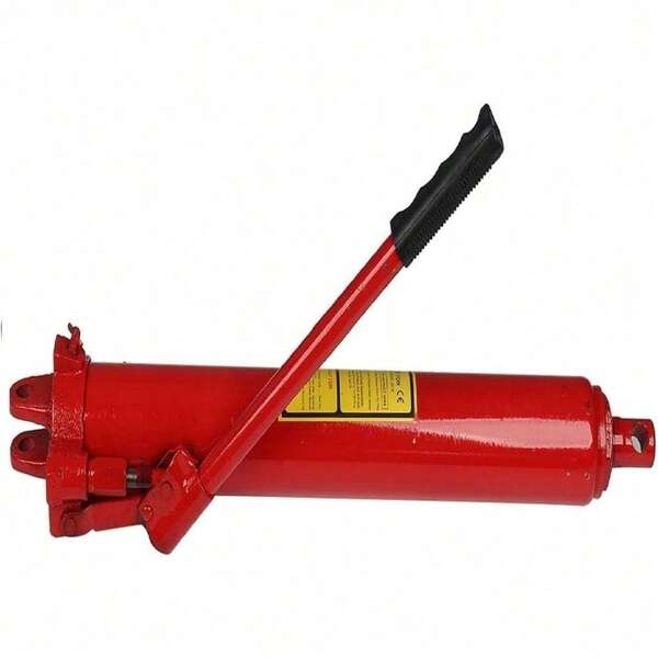 Holdfiturn Long Pump Jack 8 Ton Hydraulic Jack With Manual Hydraulic Pump Car Repairing Set Heavy Duty Single Pump Jack For Car Van Boat Truck Caravan Engine Crane Oil Hose