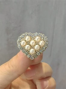 1 件仿珍珠蝴蝶结山茶花装饰鞋夹，高端串珠时尚 DIY 装饰品适合万圣节、日常搭配、芭蕾舞鞋、休闲鞋、女鞋、高跟鞋、乐福鞋、厚底运动鞋 - 彩色 - 查看 13