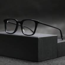 1 chiếc gọng kính vuông Unisex nhẹ có tròng kính trong suốt dành cho nam Phụ kiện kính mắt - Trong sáng - Xem 14