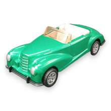 Cars Miniatures Metal Antique Racing Classics Pickup Truck Beetle 53 Scale 1:64 - Màu xanh lá cây đậm - Xem 2