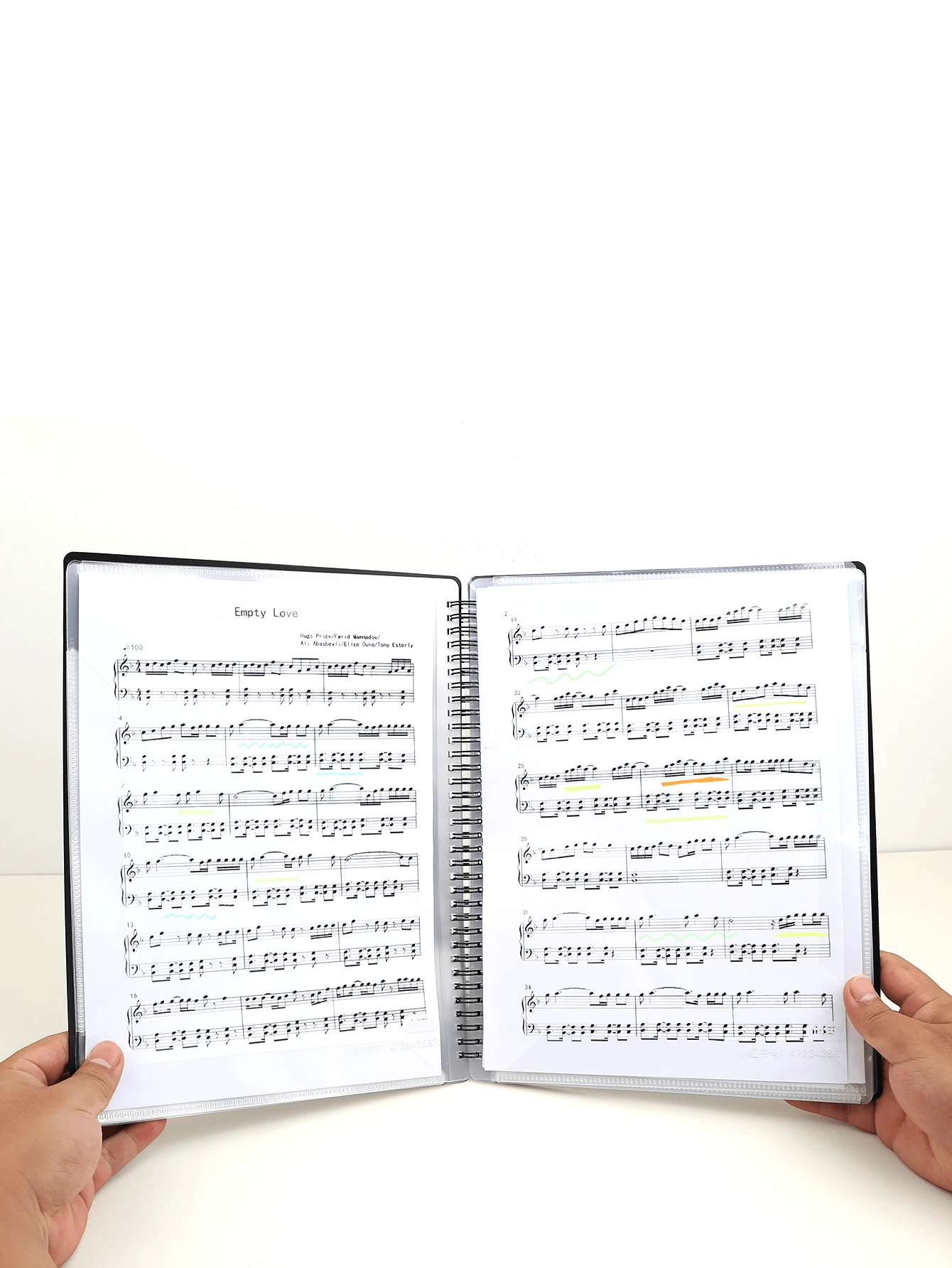 Cahier De Musique Avec Portée Poetryer Dossier De Rangement Pour Partitions De Musique A4 Sac De Dossier Rangement Documents A4 Noir