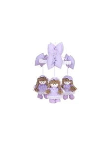 Cloth Dolls Mobile Dress Lese For Baby Rooms - Ornaments And Decoration - 紫丁香 - 查看 1