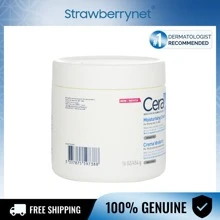CeraVe Moisturising Cream For Dry To Very Dry Skin (US/EU Random Packing Pick)  454g/16oz - 3 Ceramides, Hyaluronic Acid, Fragrance-Free - 白色 - 查看 2
