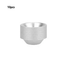 10pcs/20pcs/40pcs Egg Tart Mold Disposable Foil Trays Muffin Cases Egg Tart Tins Mince Pie Foil Cake Cases Pudding Cake Cookie Mold Lined Mould Pastry Dish Aluminium Mold Cups Cases Tin Pans - Multicolor - View 14