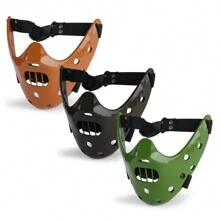 Collectible Hannibal Mask, Resin Craft Decor Item, Home Accessory, Black (Inspired By The Silence Of The Lambs Movie) - Black - View 1