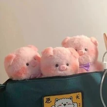 1/2 Pcs Cute Pig Key Chain Cartoon Pig Head Key Ring Pendant Bag Car Pendant Girlfriends Holiday Couple Pendant Birthday Gifts (Products May Have Chromatic Aberrations Due To Light And Production Batch Issues; Different Batches May Have Randomness In Some Areas Of The Product, But It Does Not Affect The Use Of The Product; Due To Different Production Batches, The Chain Is Random)