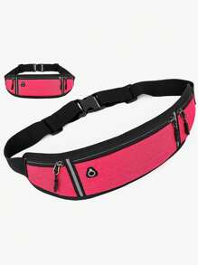 腰包，跑步腰包，便携式健身包，水壶袋，骑行手机袋，防水 - 彩色 - 查看 16