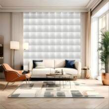 10pcs 3D PVC Wall Panels, 30cm*30cm In Size, Ceiling Texture Design, Waterproof, Dampproof, Flame-Retardant, Easy To Clean, Easy DIY Installation. Wallpaper Suitable For TV Background Wall, Bedroom, Living Room, Kitchen, Bar, Internet Cafe, Hotel, Beauty Salon Decoration. - Multicolor - View 10