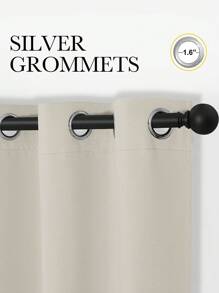 Estelar Textiler 1入組紫色臥室窗簾遮光窗簾房間客廳遮光窗簾