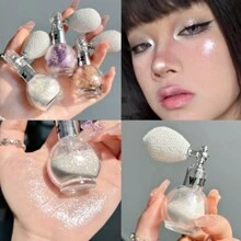 Polvo de Hadas Brillante Para Cuerpo y Rostro - Rosa - Ver 7